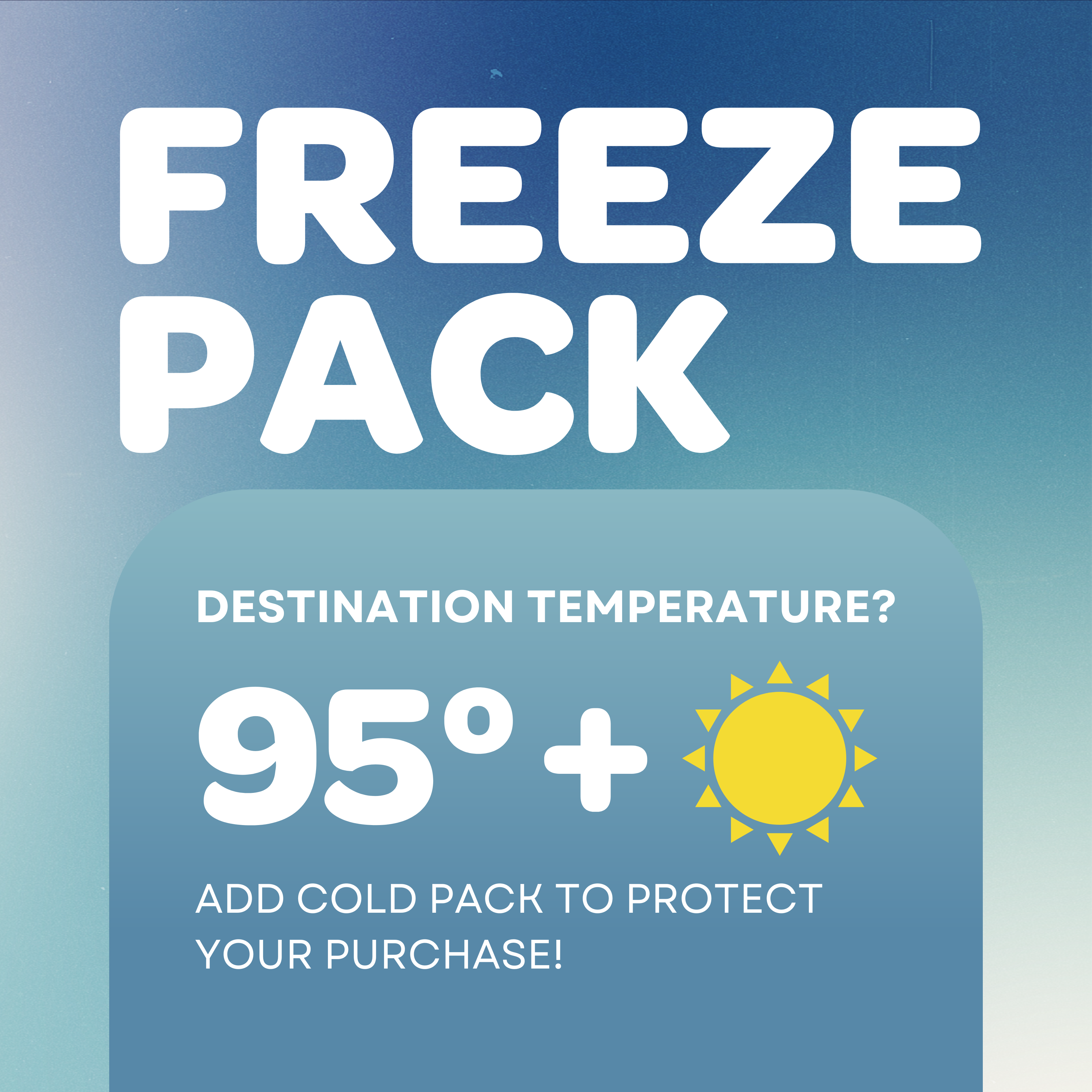 Freeze Pack ❄️